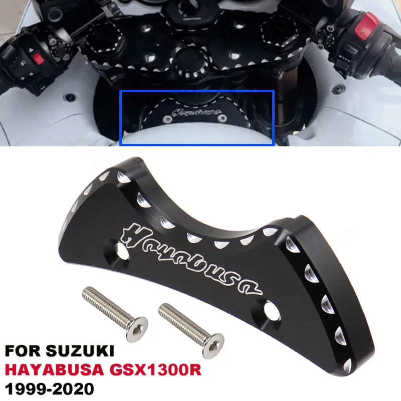 

Передняя центральная крышка бензобака для мотоцикла SUZUKI GSX1300R HAYABUSA 1999-2020, черный алюминий
