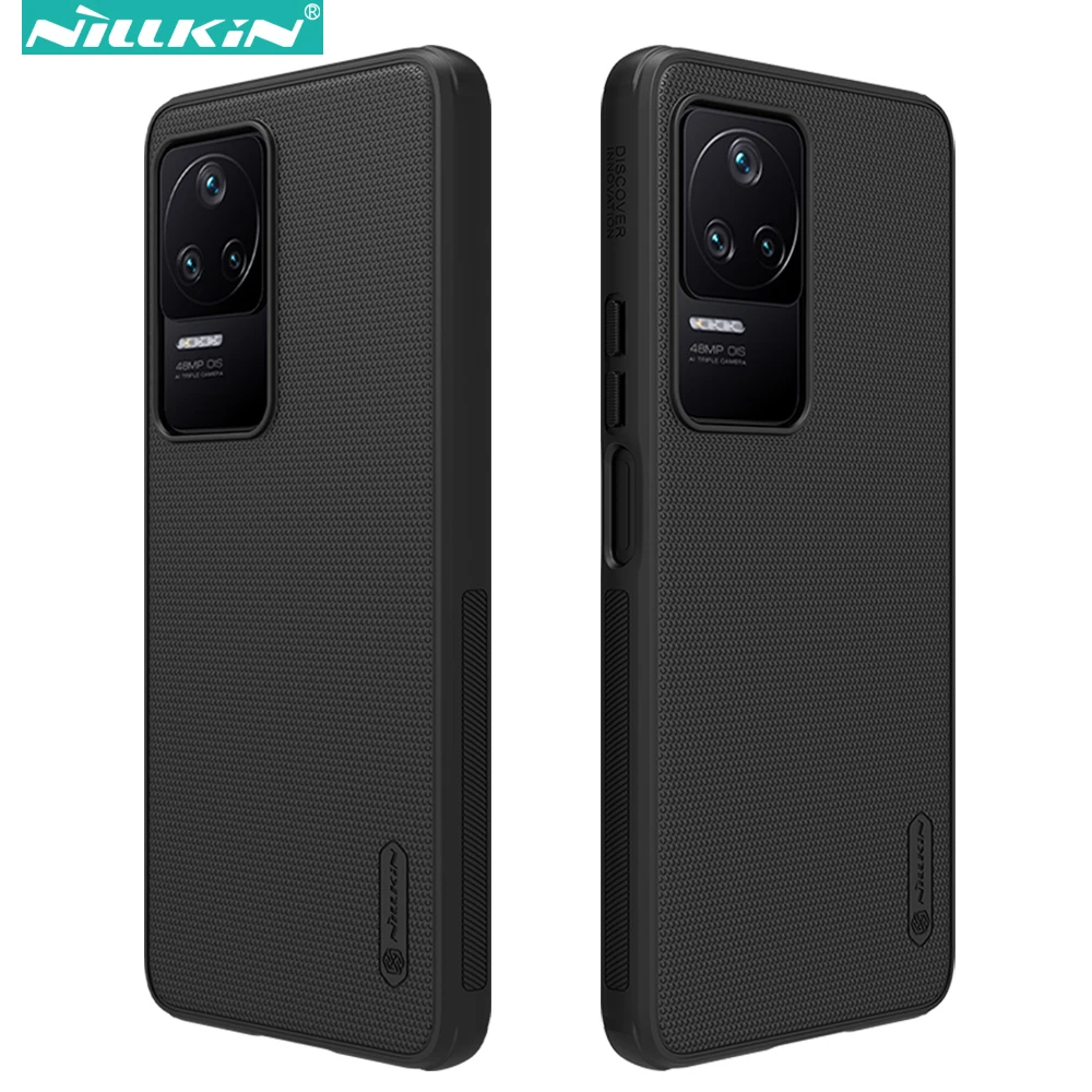Чехол Nillkin Frosted Shield Pro для телефона Xiaomi Poco F4 5G / Redmi K40s, ПК + ТПУ жесткая защитная задняя крышка