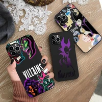 sleeping beauty queen the maleficent phone case for iphone 13 12 11 pro mini xs max 8 7 plus x se 2020 xr silicone soft cover