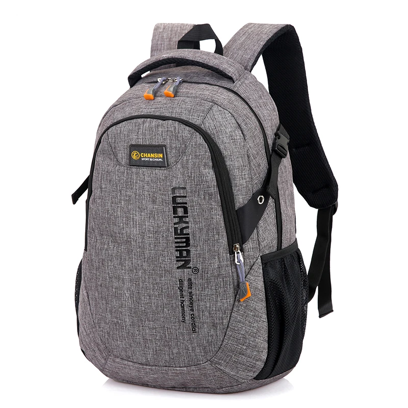 

2022 New Fashion Men's Backpack Bag Male Polyester Laptop Backpack Computer Bags high school student college students bag male