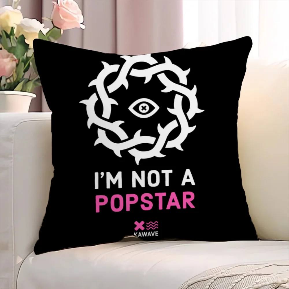 Декоративные подушки в стиле аниме с лозунгами 45x45