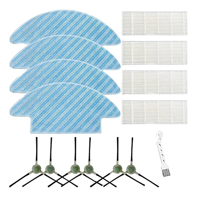 

Replacement Fit For Lefant M210 M210S M210B M213 Robot Vacuum Cleaner Side Brush Filter Mop Cleaning Brush Cleaner Parts