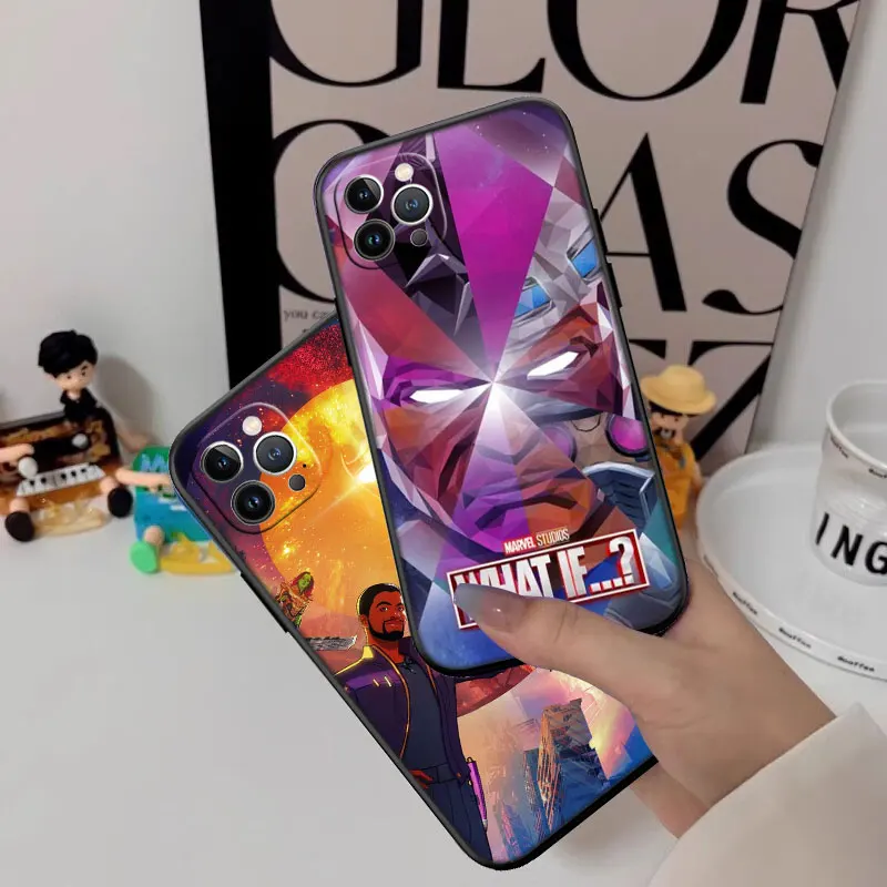 Marvel What If новый чехол для мобильных телефонов iPhone 16 15 14 13 12 Pro Max Plus Mini