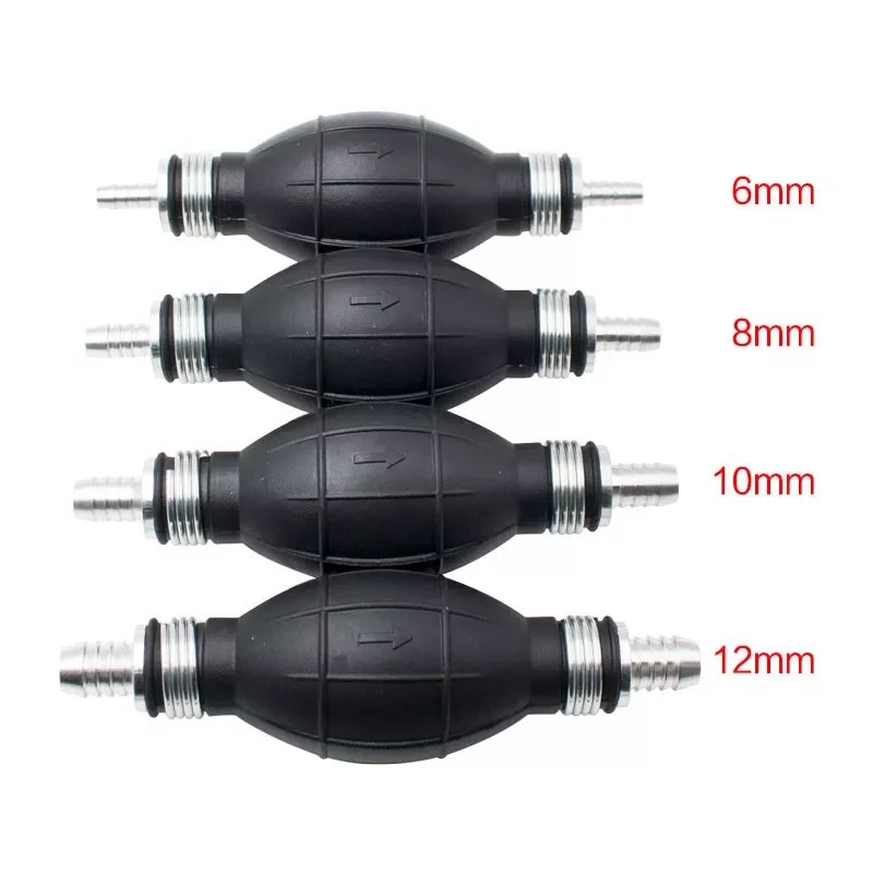 

1Pc Universal Fuel Pump Durable Metal In/Outboard Boat Engine Fuel Line Hose Pump Primer Bulb Charm Fuel Pump Petcock Fuel