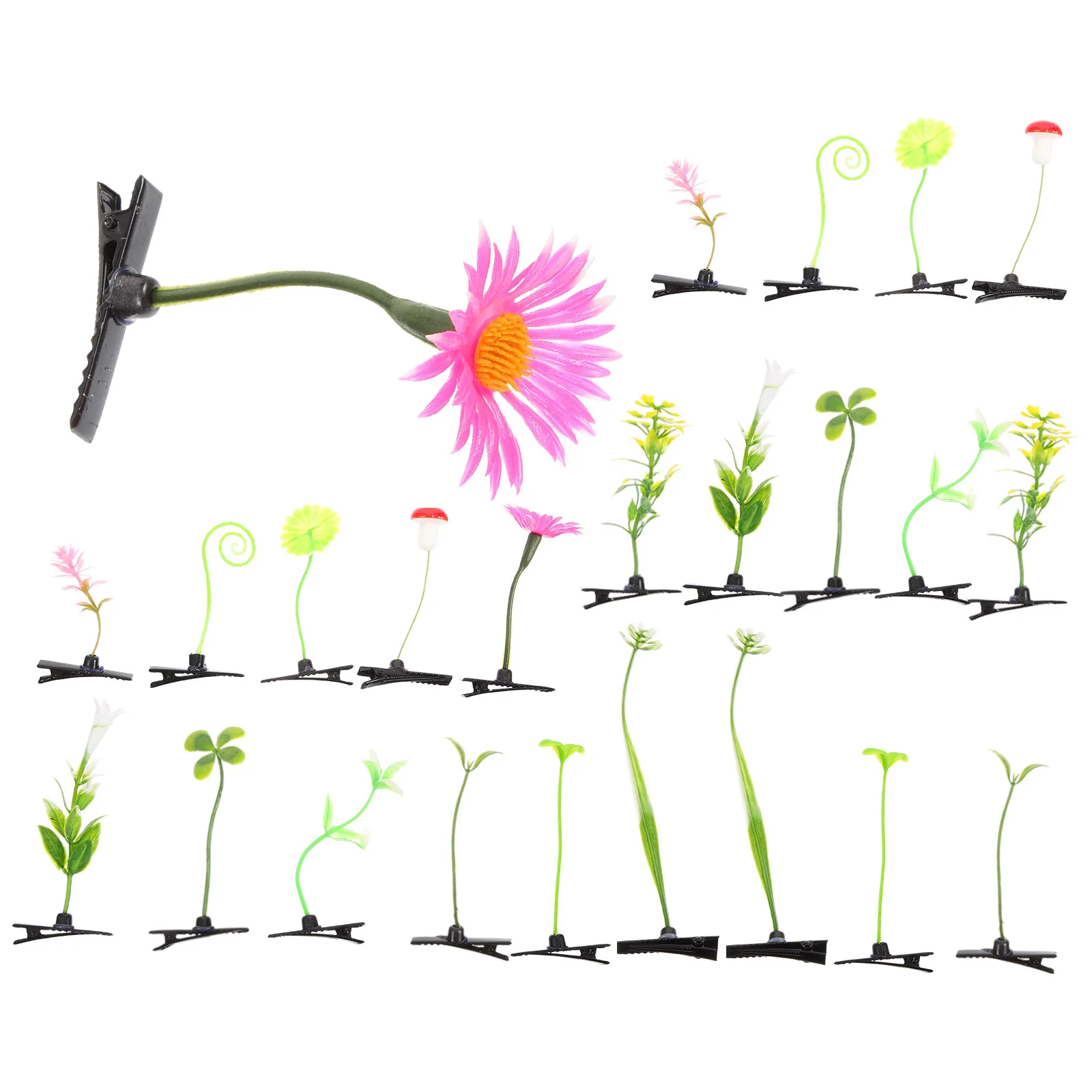 24 шт. детские праздничные принадлежности заколки для волос девочек фестиваль