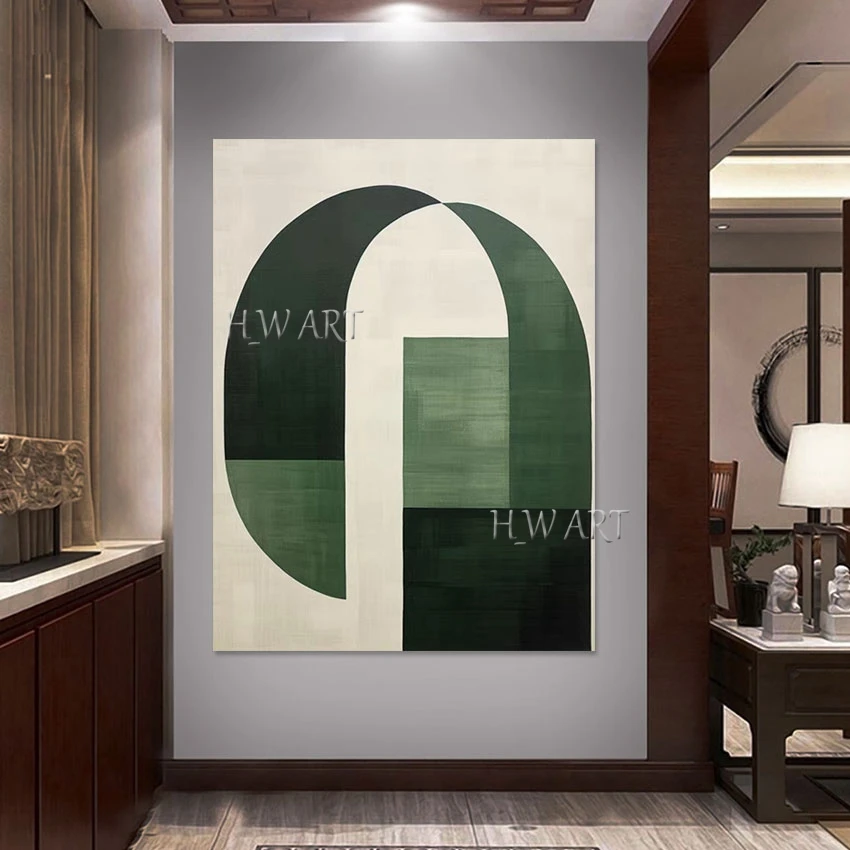 Картина на холсте с абстрактным декором настенная картина для входа в спальню 3D
