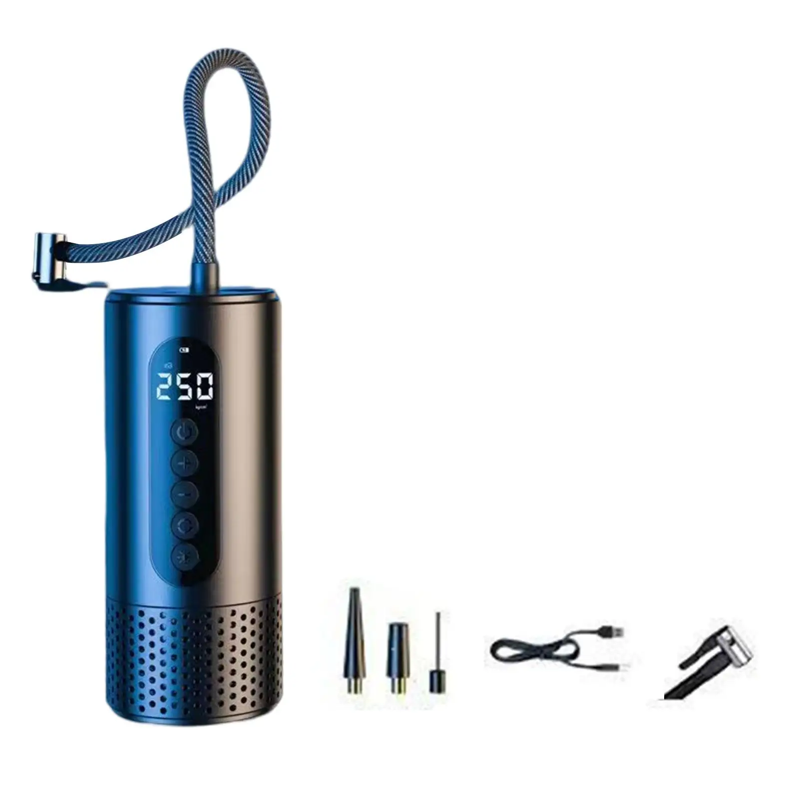 

Насос для шин с низким уровнем шума, портативный, перезаряжаемый светодиодный светильник кой для мяча