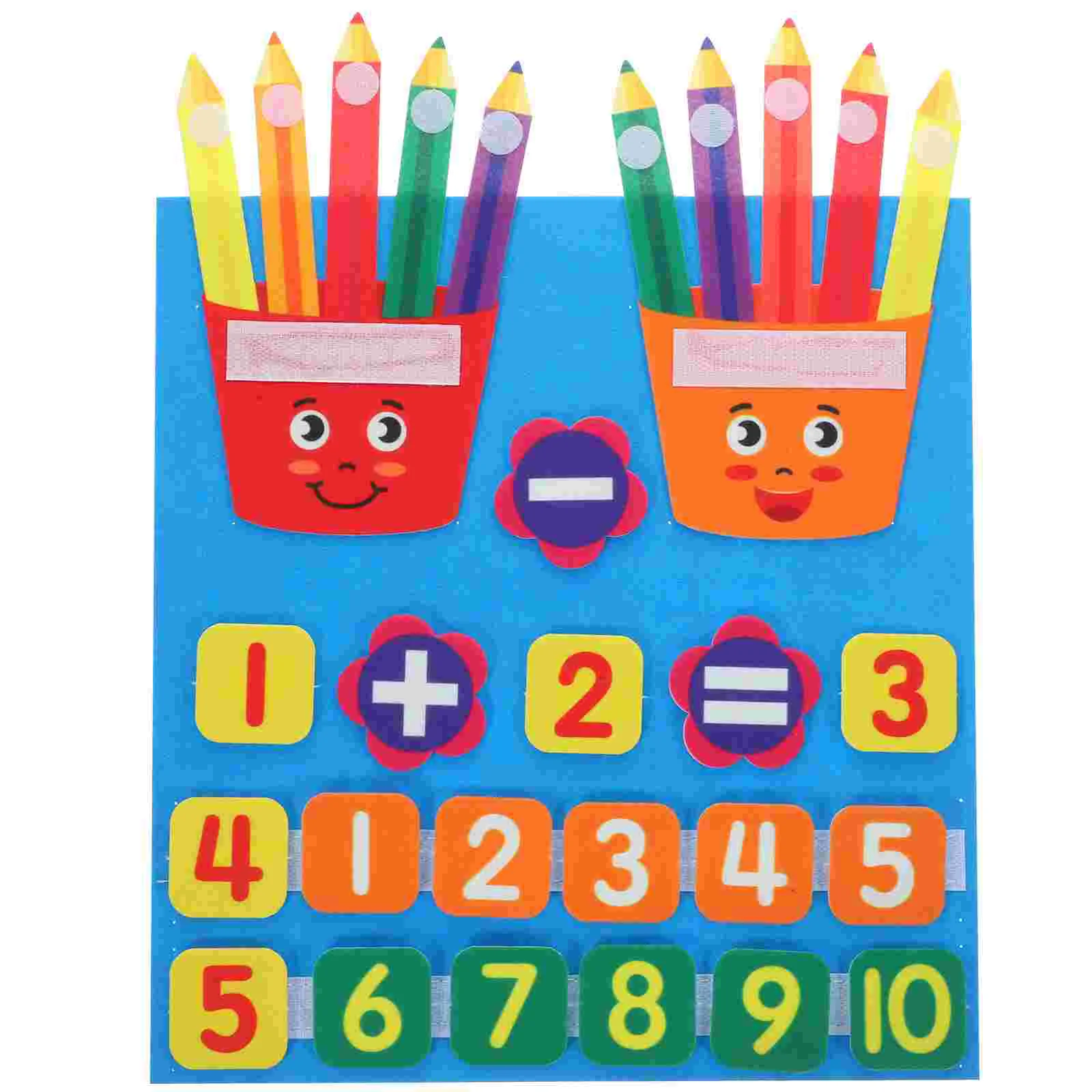 

Math Manipulatives Kindergarten Kids Counting Toy Preschool Supplies Add Subtract Board