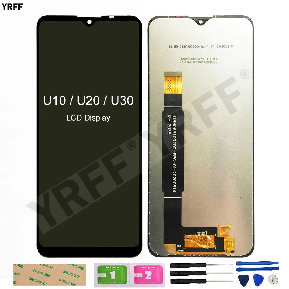 

Black LCD Screen For Wiko Power U10 U20 U30 LCD Display Touch Screen Digitizer Assembly Phone Replacement Parts Free Shipping