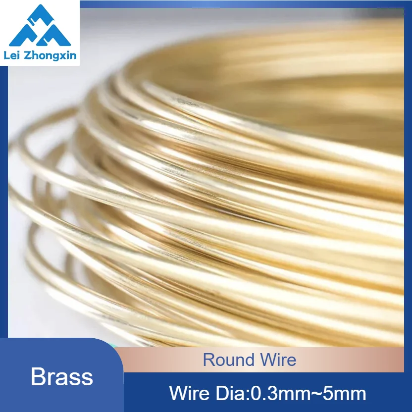 

Латунная круглая проволока — оголенная без покрытия (диаметр 0,3–3 мм) — для изготовления ювелирных изделий, поделок из проволоки, поделок своими руками, проектов катушек