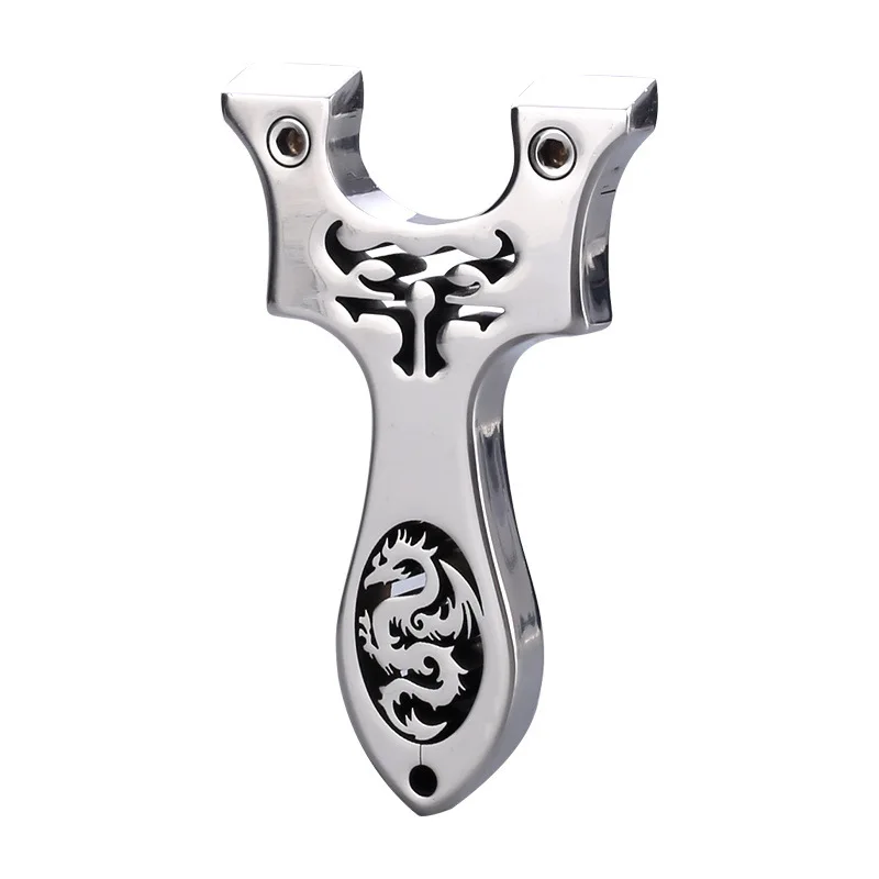 

New Long Niu Slingshot 304 Stainless Steel Flat Leather Mirror Elastic Outdoor