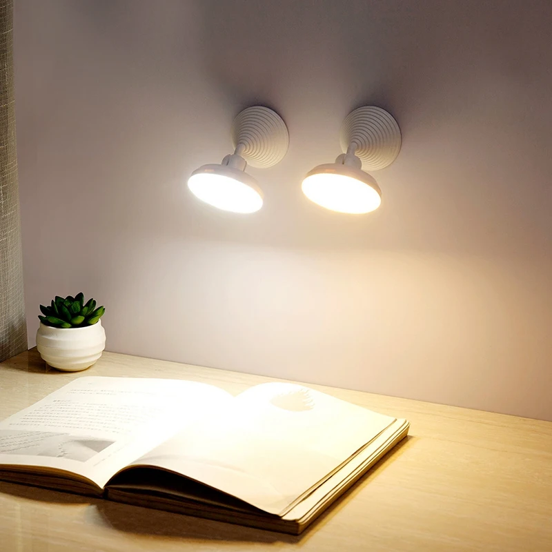 

Automatic Induction Stair LED Light PIR Motion Sensor Night Lights Rechargeable LED Wall Lamp