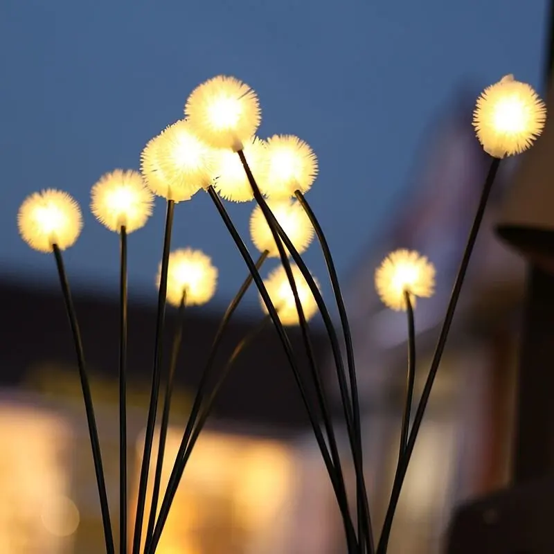 

Солнечные светильники-одуванчики 6 головок