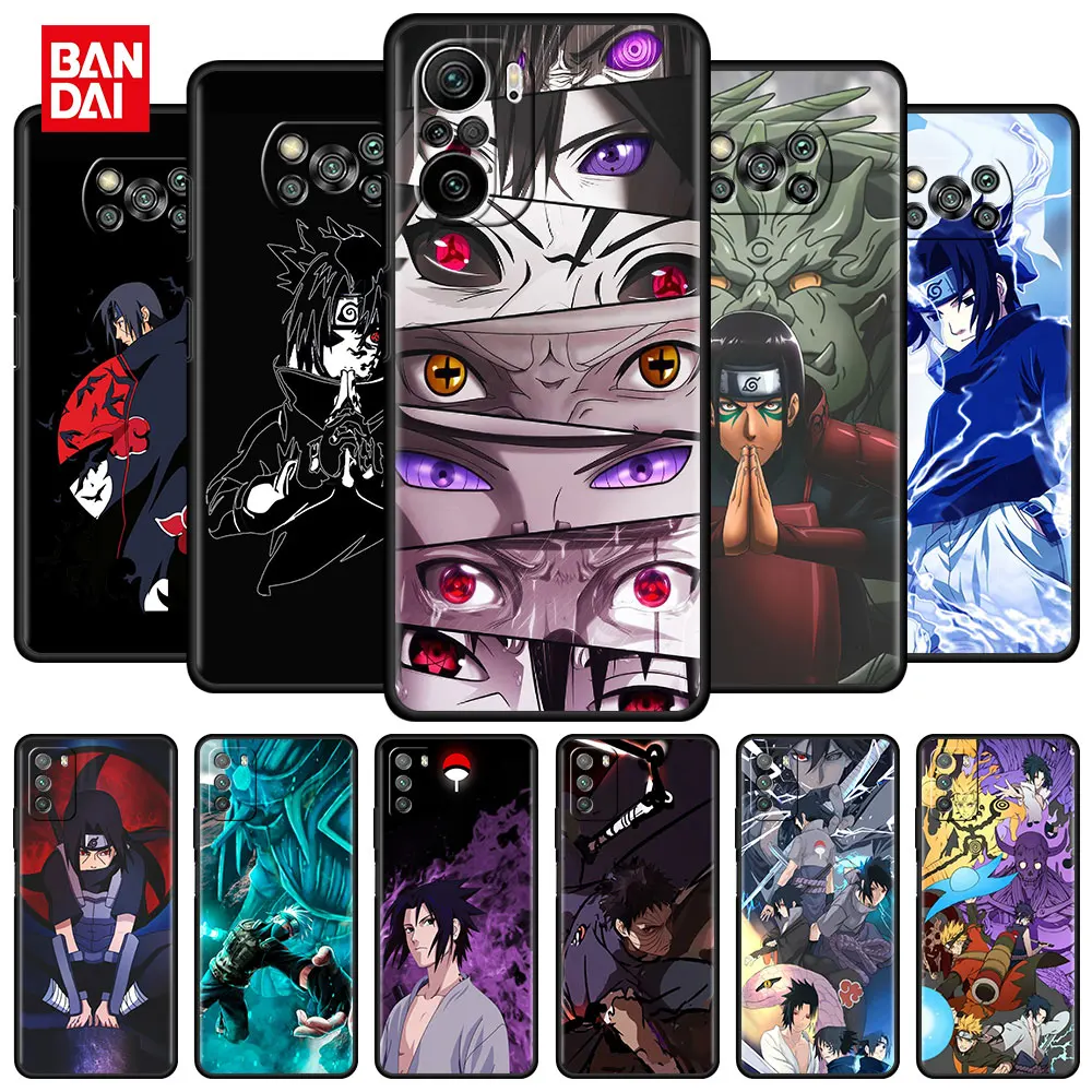 anime naruto uchiha itachi case for xiaomi mi poco x3 nfc m3 pro f3 gt m4 f1 x2 11t lite note 10 10t 9t soft shell phone cover free global shipping