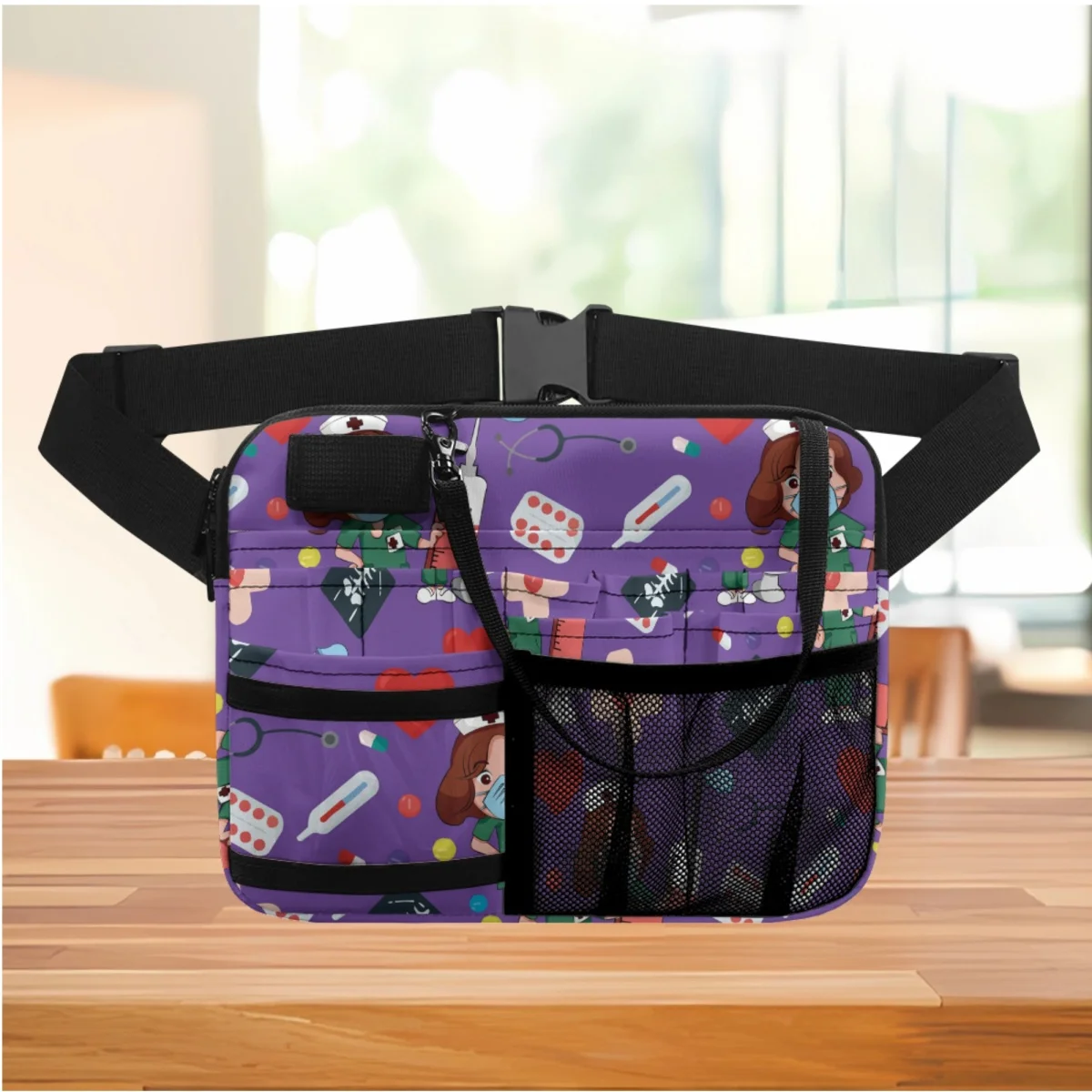 

Hospital Work Portable Adjustable Waist Bag Gift Kawaii Casual Ladies Fashion Shoulder Belt Bag Female Organizer Pouch bolsos
