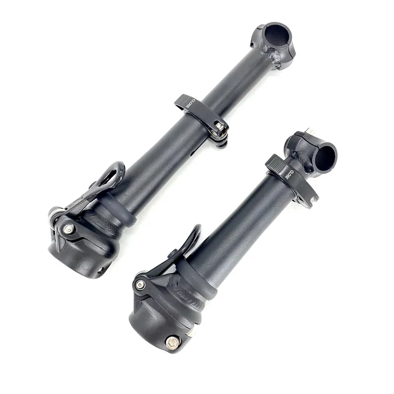 

Складной велосипедный стержень 20 см 27 см, Детский велосипедный стержень, телескопический регулируемый стержень для руля 25,4 мм, крепление с двойным болтом