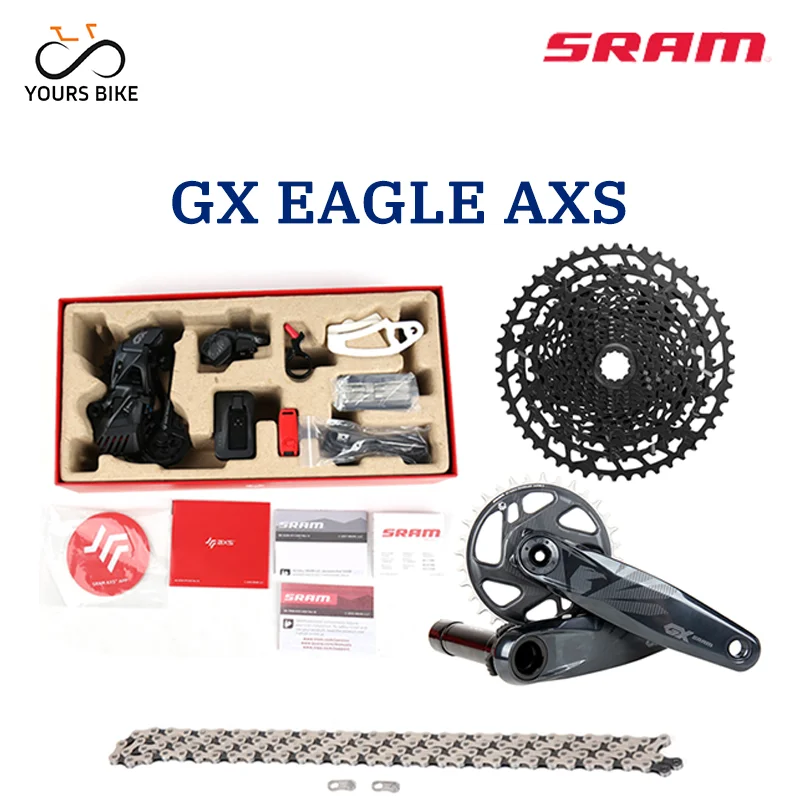 

SRAM GX EAGLE AXS 1x12 12 Speed DUB MTB Bike Bicycle Electronic Wireless Derailleur Kit PG 1210 1230 K7 Cassette HG Driver