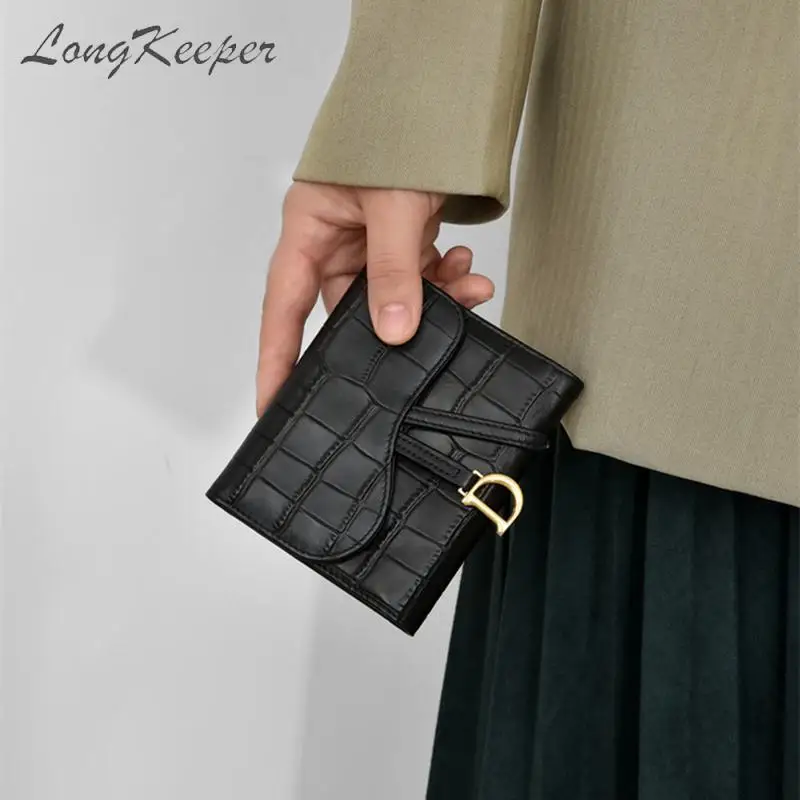 Women Short Wallet Small Fashion Luxury Brand Leather Purse Ladies Card Bag For Women Clutch Female Purse Money Clip Wallet 2023
