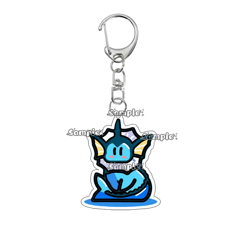 Акриловый брелок с персонажами аниме Eevee, Umbreon, Sylveon, Jolteon, кавайные подвески для сумок, брелоки для ключей, украшения для автомобиля, подарки и игрушки для девочек (art.: 3920d96e7cfdc) - 3920d96e7cfdc