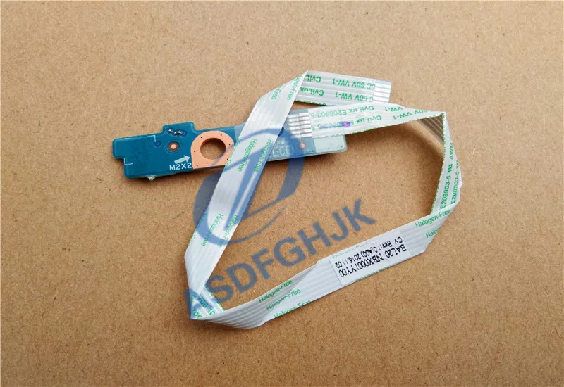 Для DELL 5567 5768 5767 5565: кнопка питания с кабелем NBX0001YY00 LS-D802P. Тестирование прошло отлично. (art.: 3920dbb778fd7) - 3920dbb778fd7