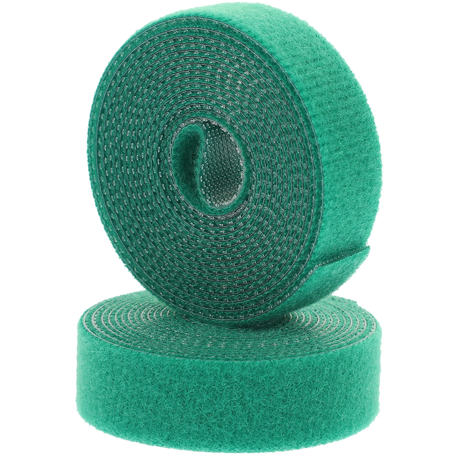 

2 Pcs Garden Tape Adjustable Tie Green Tree Strap Nylon Cable Vines Fixed Rope Supports