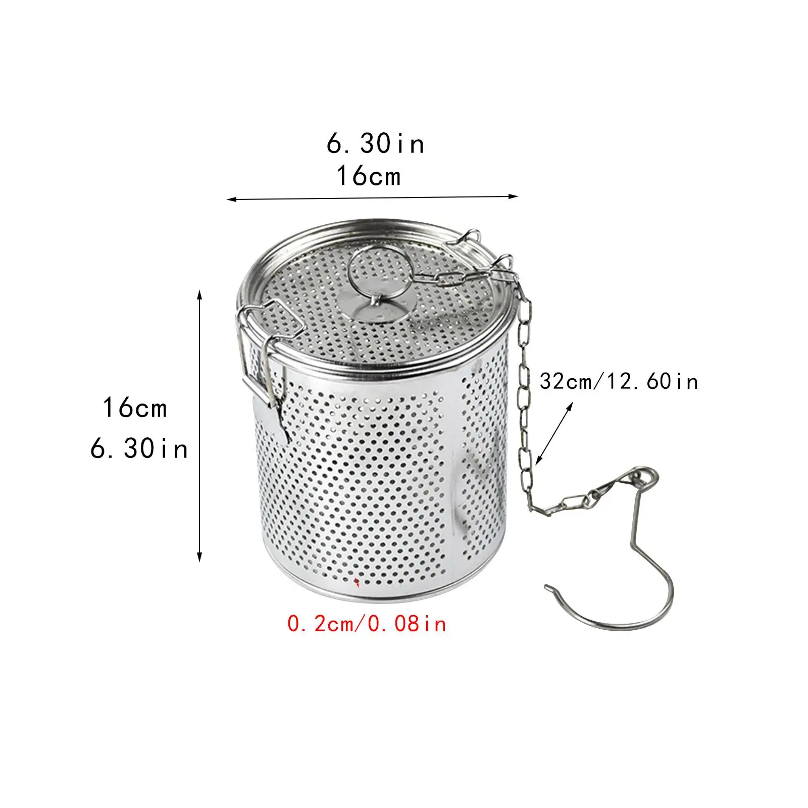 Ситечко для приправ прочная корзина отделения супа домашней кулинарии