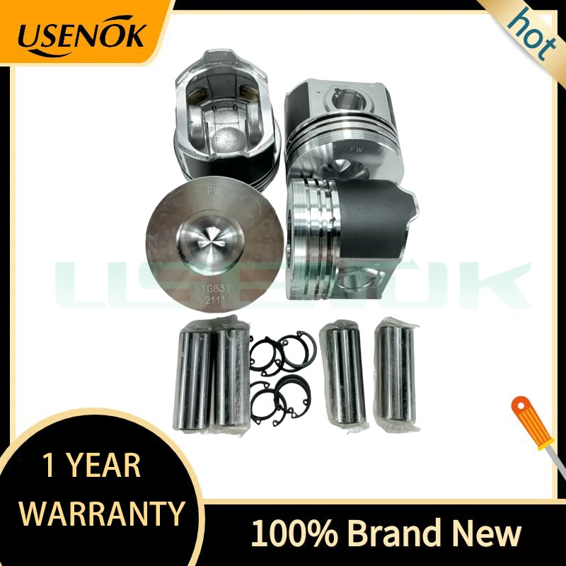 

High Quality Piston 1G831-21110 and Ring 1G790-21050 For CAT C2.4-DI Diesel Engine Repair Parts