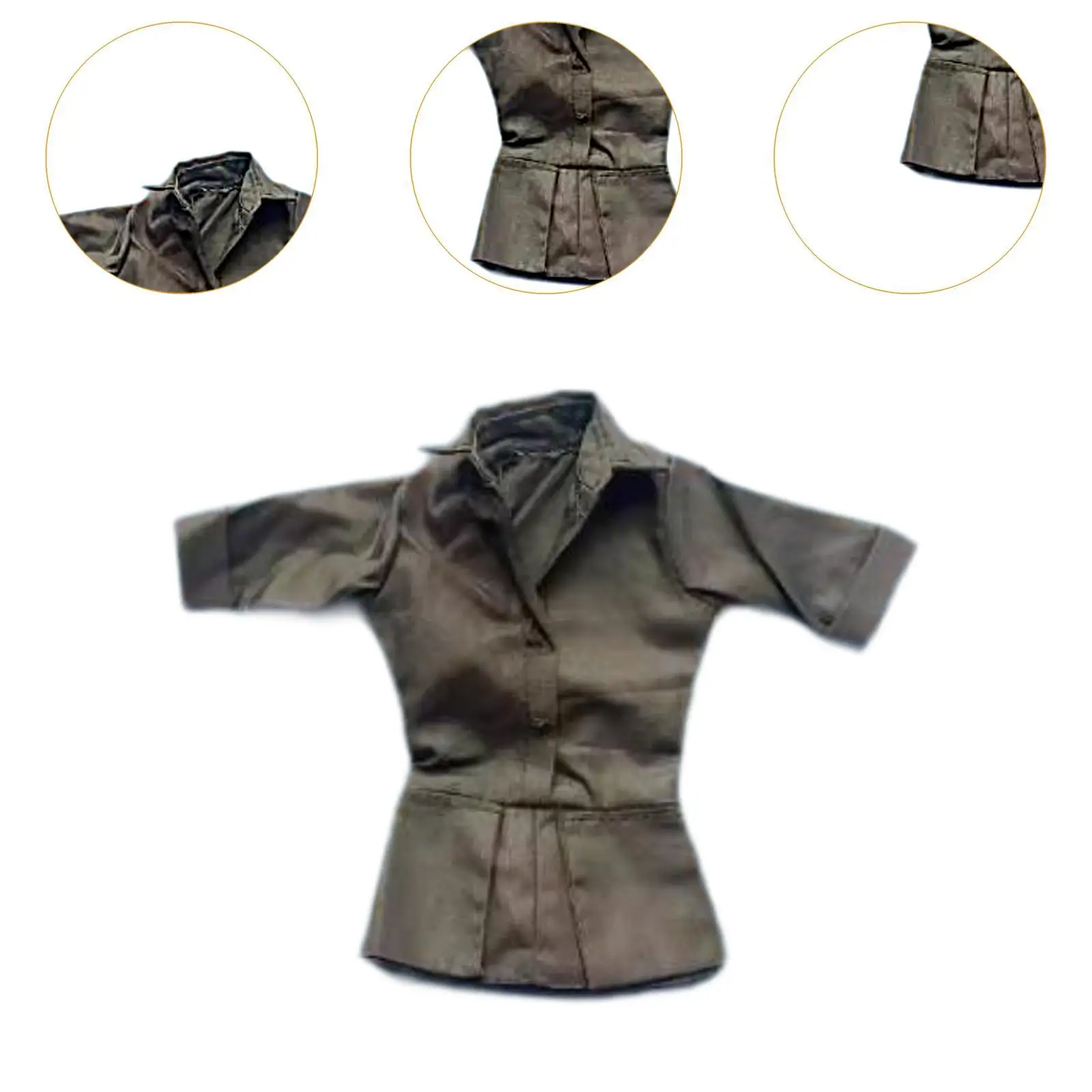 Женское платье с длинным рукавом 1:6 (темно-зеленое) повседневное мини-платье для