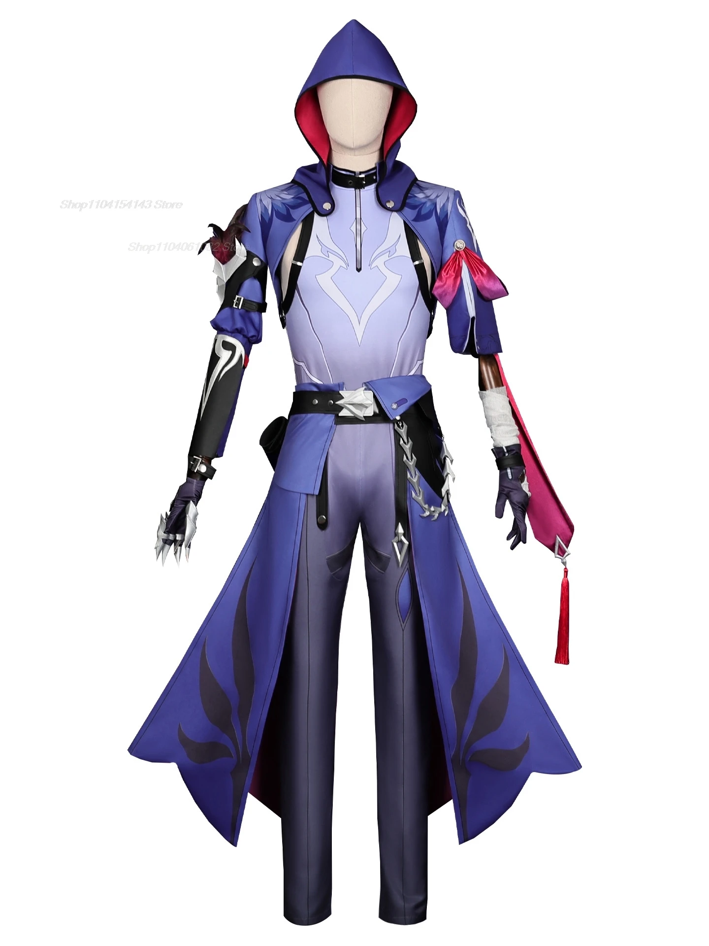 Костюм для косплея Honkai со звездами и рейками парик ролевых игр костюм Хэллоуина