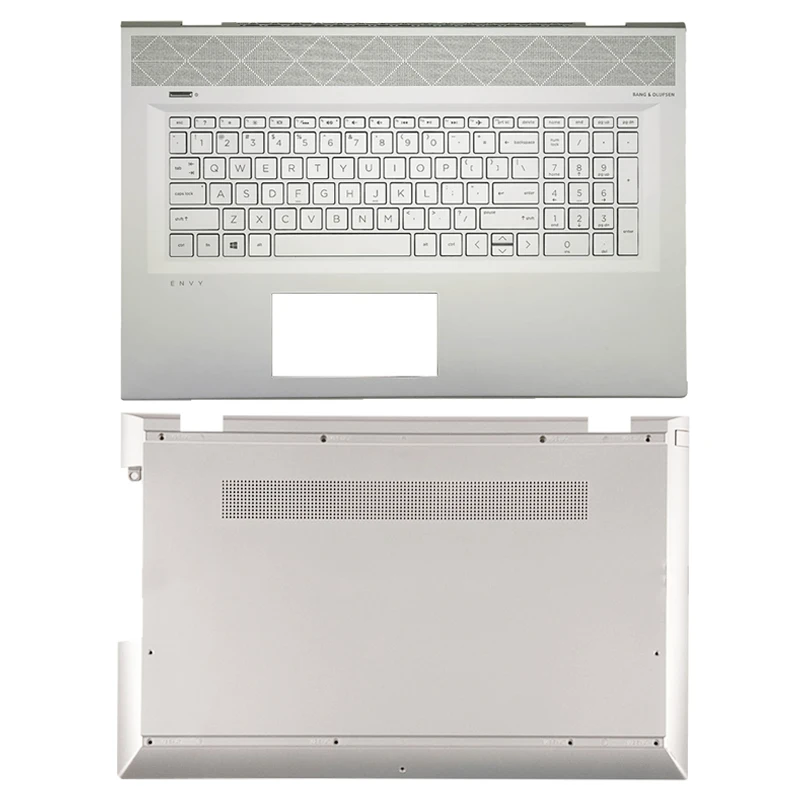 Новый оригинал для hp envy 17t-bw 17m-bw 17-bw000 TPN-W137 нижняя крышка упора рук серебряная