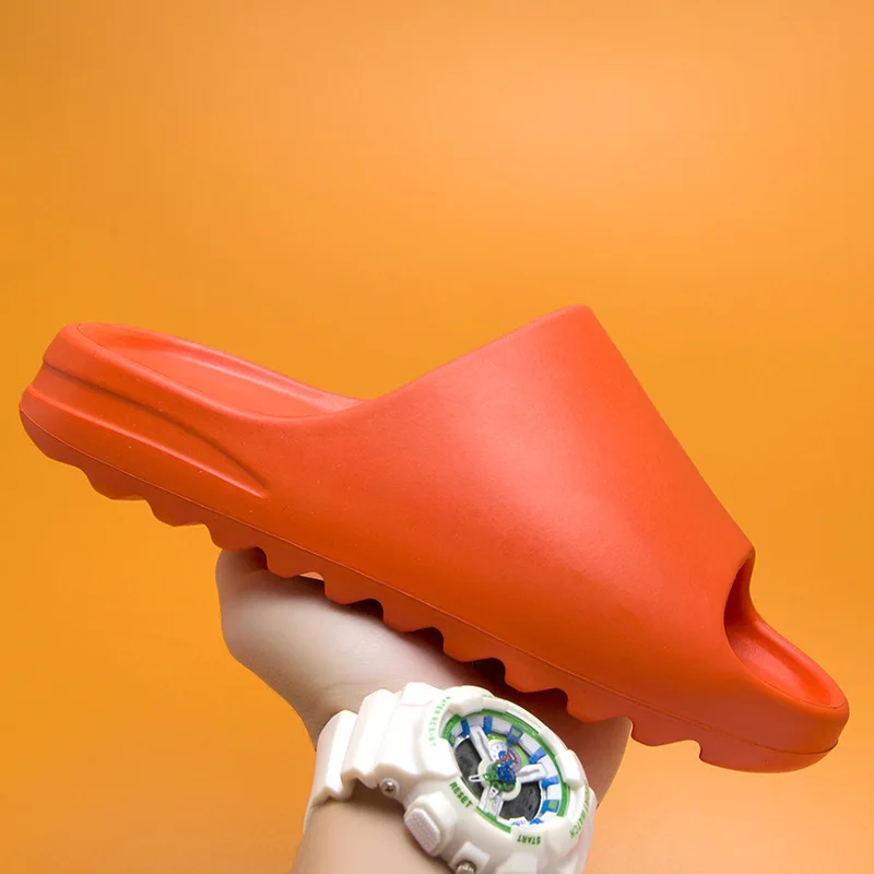 Summer Slippers Men Women Indoor EVA 2022 High Soft Bottom Sandals Trend Slides Light Beach Shoes Slippers Home Big Size 46