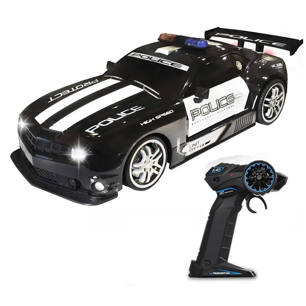 

1/12 Big 2.4GHz Super Fast Police RC Car Remote Control Cars Toy With Lights Durable Chase Drift Vehicle Toys for Boys Kid Child