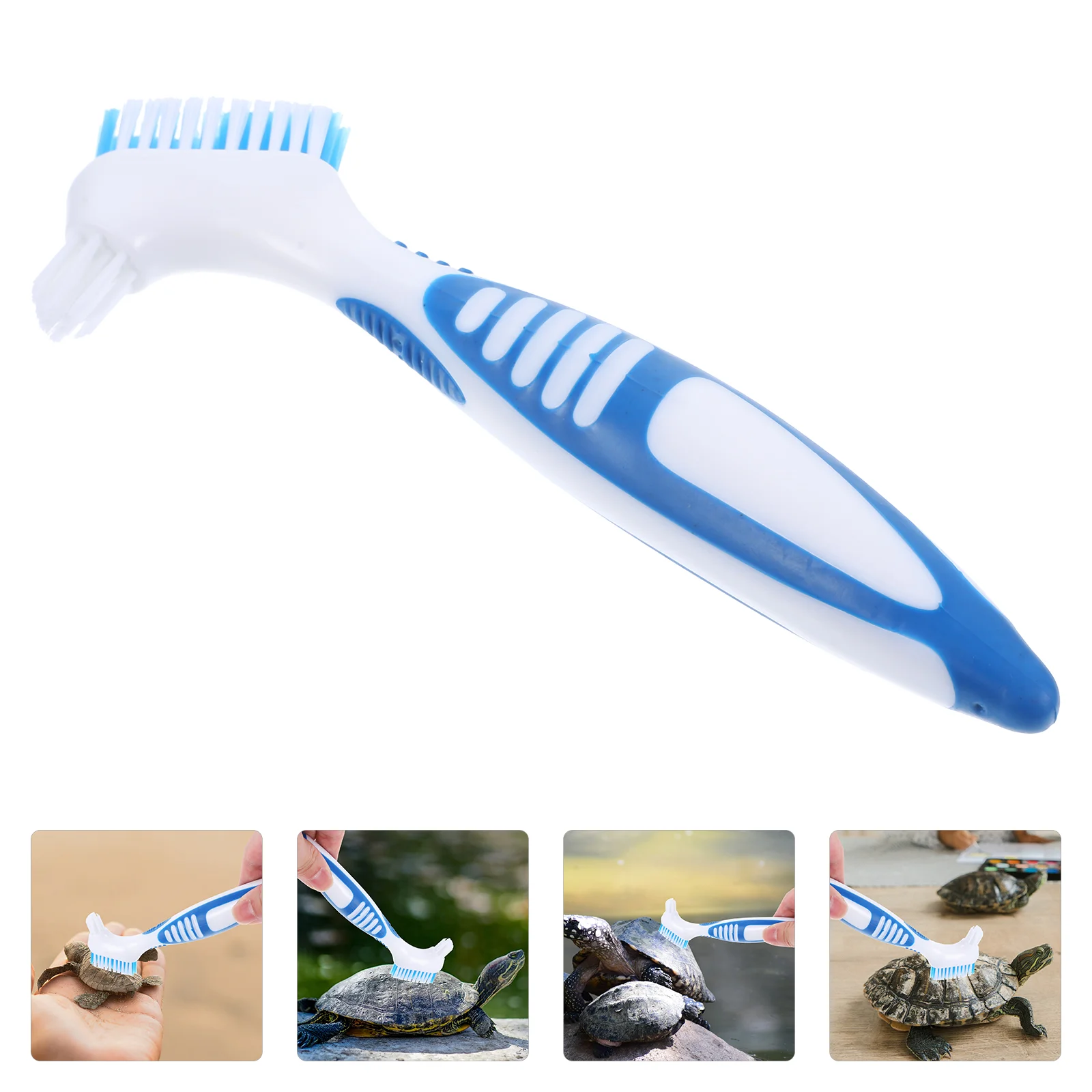 

Turtle Shell Brush Tortoise Shell Cleaning Brush Double-Sided Turtle Shell Cleaning Brush