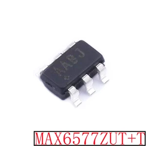 MAX6577ZUT+T silk screen AABJ package SOT23-6 temperature sensor integrated circuit chip