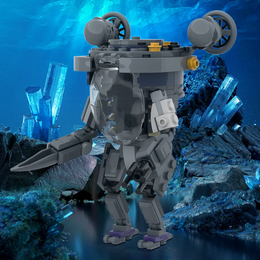 Конструктор MOC Marguerite Maida's P.R.A.W.N Детский конструктор Subnautica бесшовный автомобиль