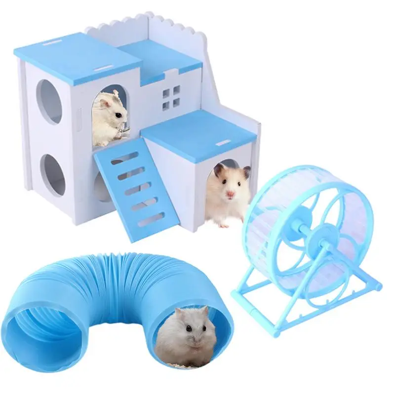 

Guinea Pig Hideout Guinea Pigs Hideout Hamster Toy Play Toys Keep Pets Healthy And Cozy With DIY Beds Hides And Tunnels For