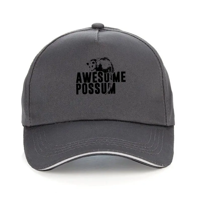 

Gorra de beisbol possum-grappige para hombre, ropa Popular de cuello Round Do, 100% algodón, nueva