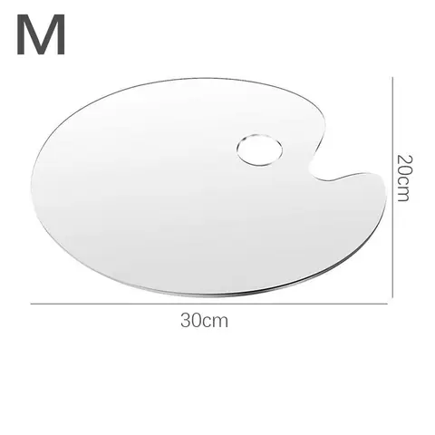 Прозрачный акриловый лоток для краски