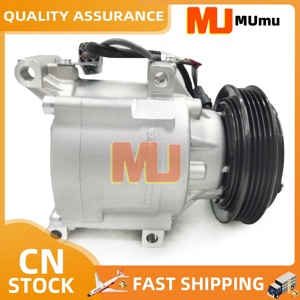 Фото Компрессор кондиционера SCSA06C для Toyota Yaris, Echo, Corolla Altis 88320-1A481, 88320-1A510, 88310-52070, 88320-52010, 447220-6253, 4472206068 №4