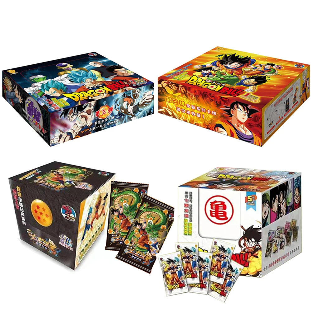 

Dragon Ball Card Anime Characters Rare Flash Card Son Goku Battle Card Enhancement Pack Collection Flash Card Children's Gift
