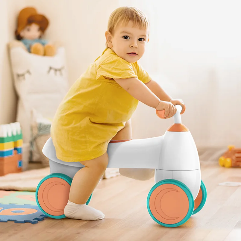 Купи Cycling City Three-wheeled Baby Scooter 2-year-old Baby Walker Infant Four-wheel Twist Balance Car Children Scooter Baby Toy Car за 1,097 рублей в магазине AliExpress