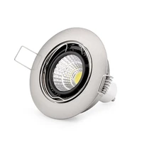 round gu10 recessed downlight mr16 ceiling spot lights frame led lamp socket holder for indoor lighting