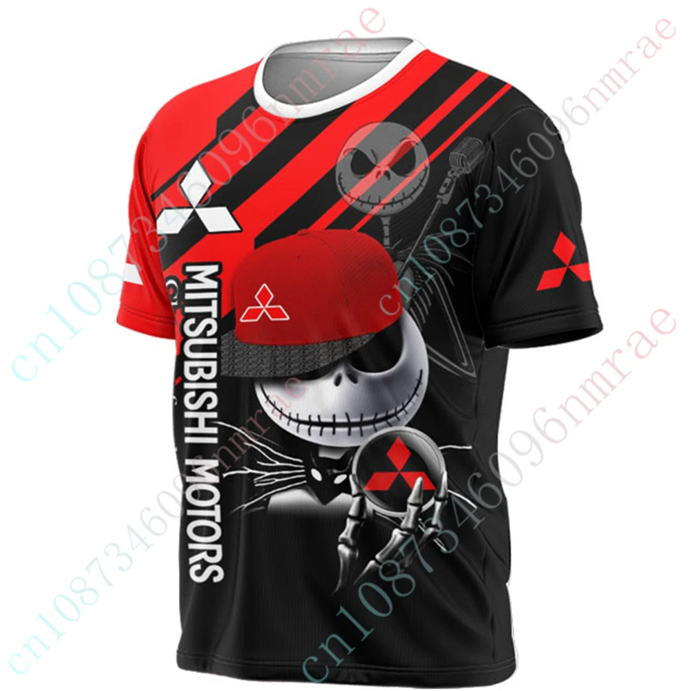 Футболка Mitsubishi для мужчин и женщин одежда унисекс Повседневная футболка