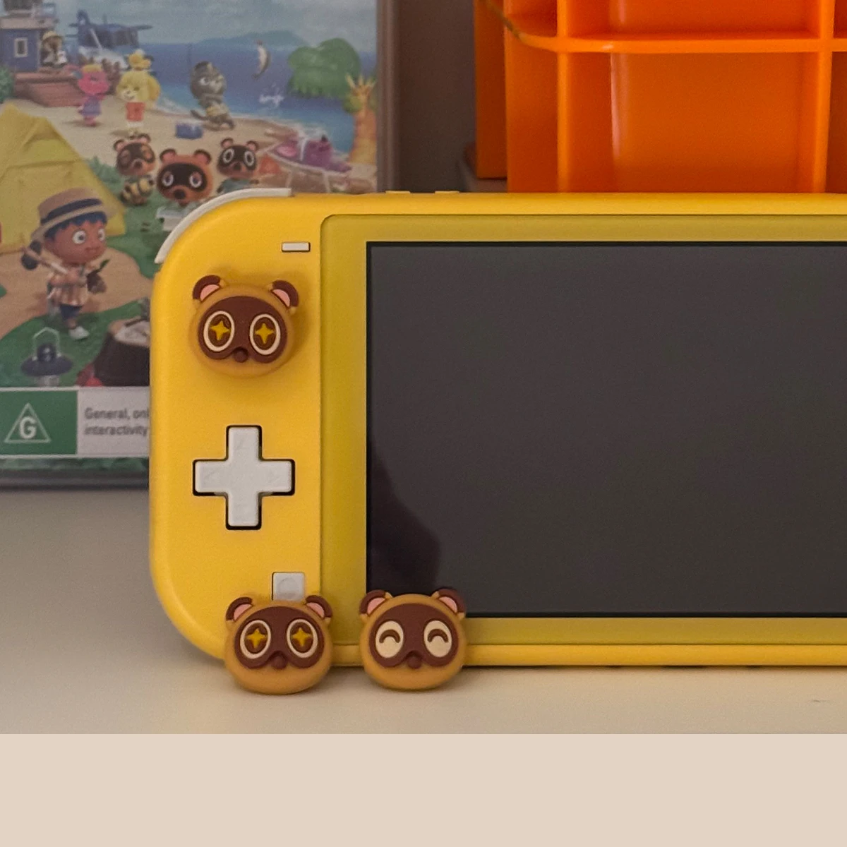 Фото Силиконовые ручки Tanuki-Themed для Nintendo Switch/OLED/Lite/Switch 2 — колпачки для джойстиков в стиле Timmy & Tommy, 4 шт. №5