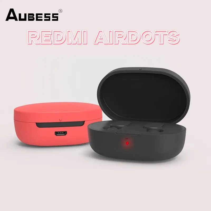 

1 шт., силиконовый чехол для наушников Redmi AirDots