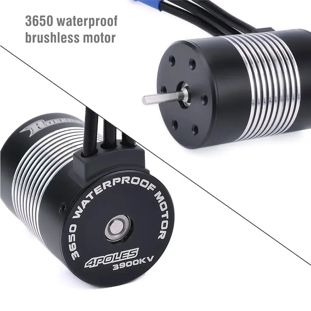 Фото RoRusRocket 3650 Waterproof Brushless Sensorless Motor 2300KV 3100KV 3500KV 4300KV 5900KV 5200KV 7700KV For 1/10 Tamiya RC Car №5