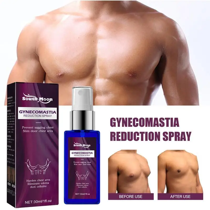 

Gynecomastia Cellulite Melting Spray Weight Loss Spray 30 ML Breast Firming Gynecomastia Reduction Spray For Men Women Body Care