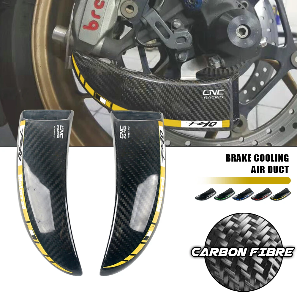 

For YAMAHA FZ10 FZ-10 FZ 10 2016-2019 2017 2018 Carbon Fiber Brake System Air Cooling Ducts Motorcycle Accessories
