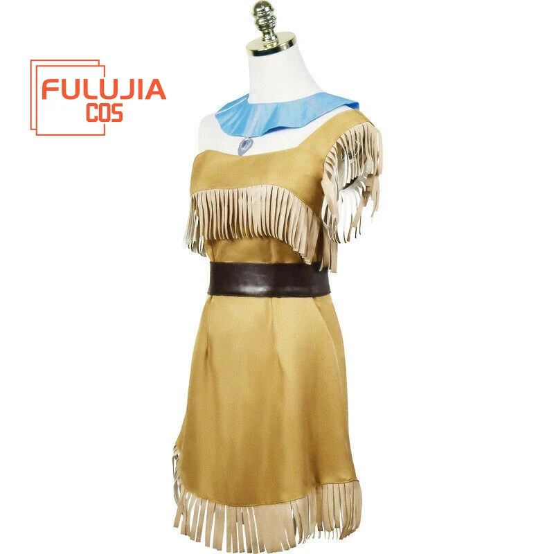 

Новинка 2019, Покахонтас-O встреча с двумя мундами, cos Покахонтас, индийская принцесса