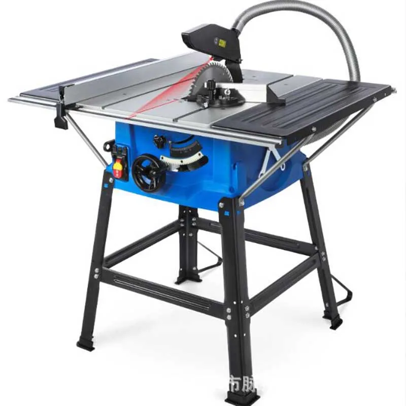 

10-inch woodworking table saw high-power cutting machine desktop DIY sawable wood saw aluminum